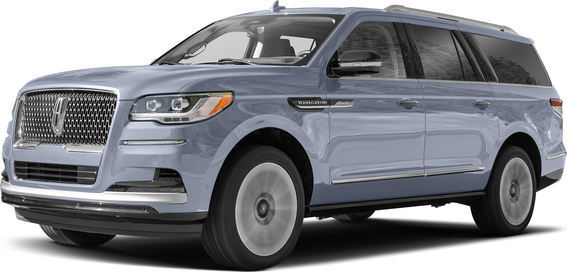 Front grille and side profile of luxury full-size SUV