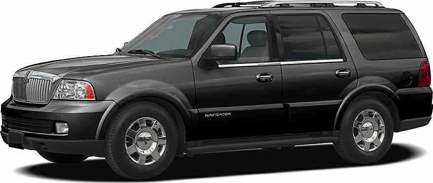 Black SUV with distinctive front grille and side profile