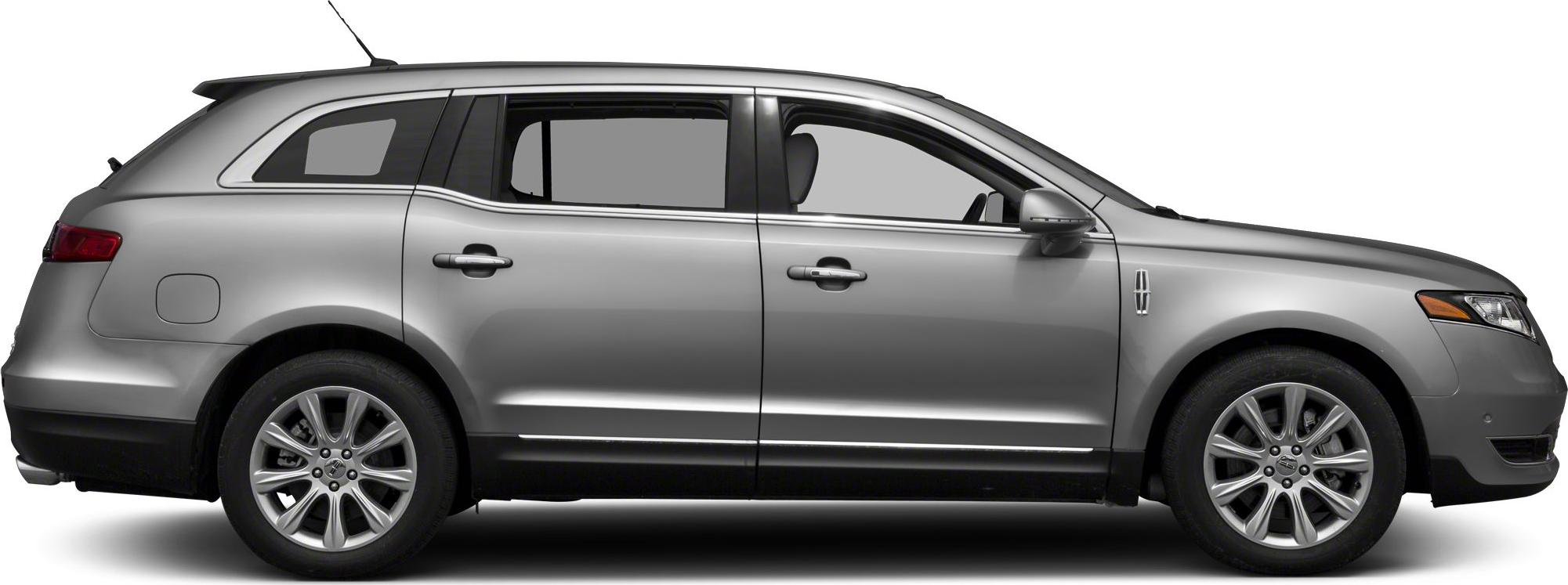 Side profile of luxury SUV with chrome trim and alloy wheels