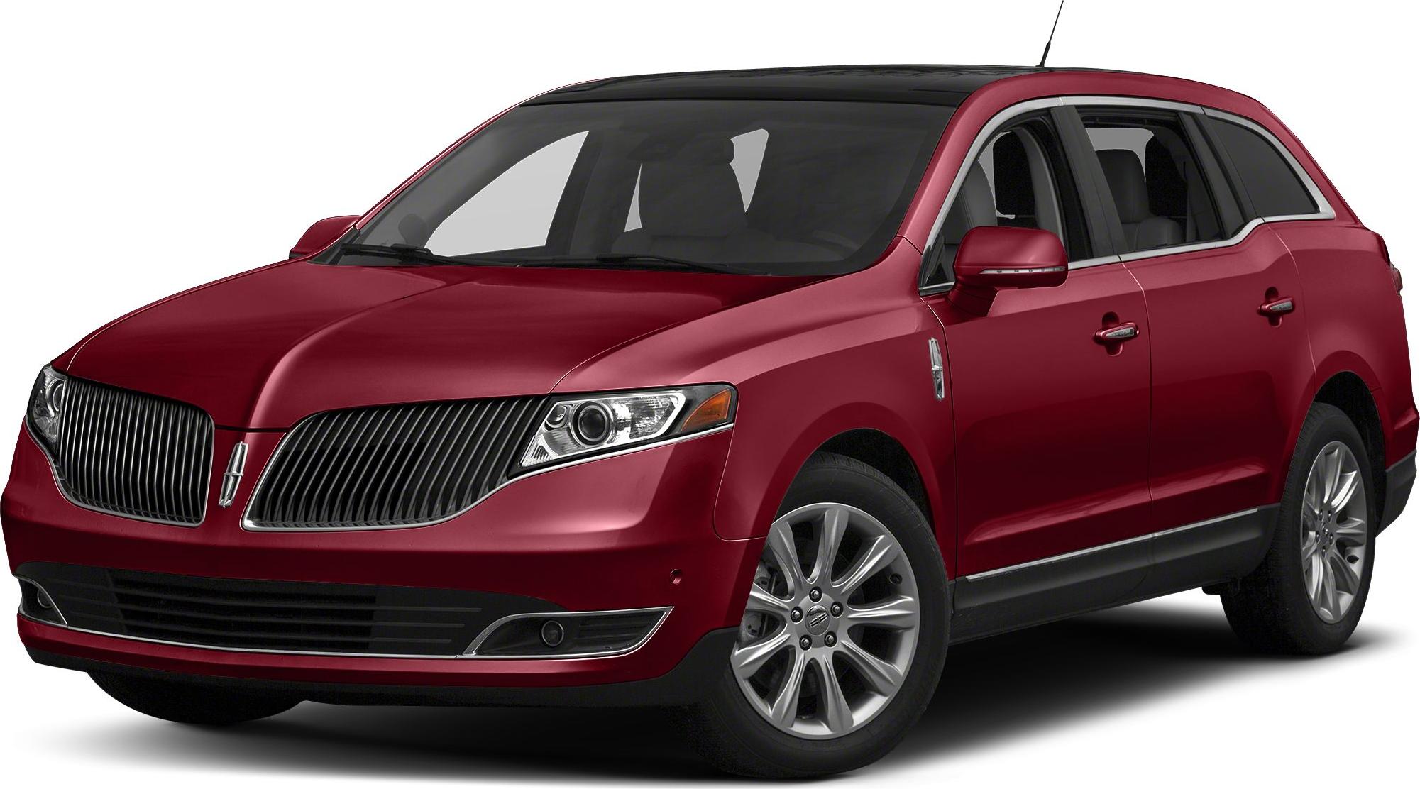 SUV with vertical slat grille and LED headlights