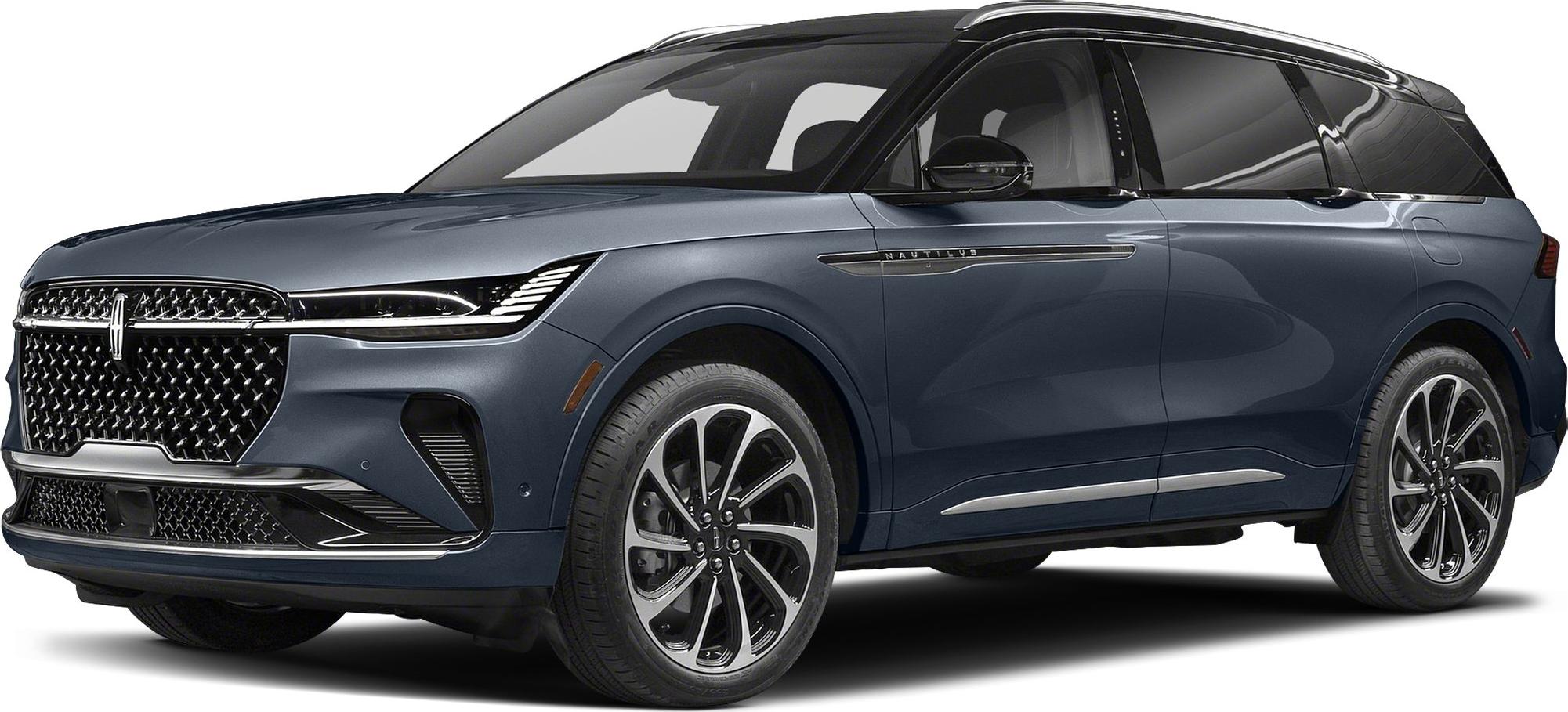 Front grille and side profile of a luxury SUV