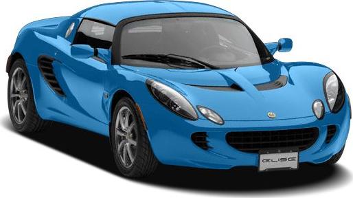 3/4 front-left view, Laser Blue