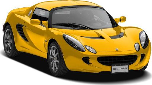 3/4 front-left view, Solar Yellow