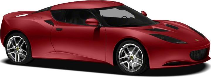 3/4 front-right view, Ardent Red