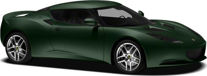 3/4 front-left view, Racing Green Metallic