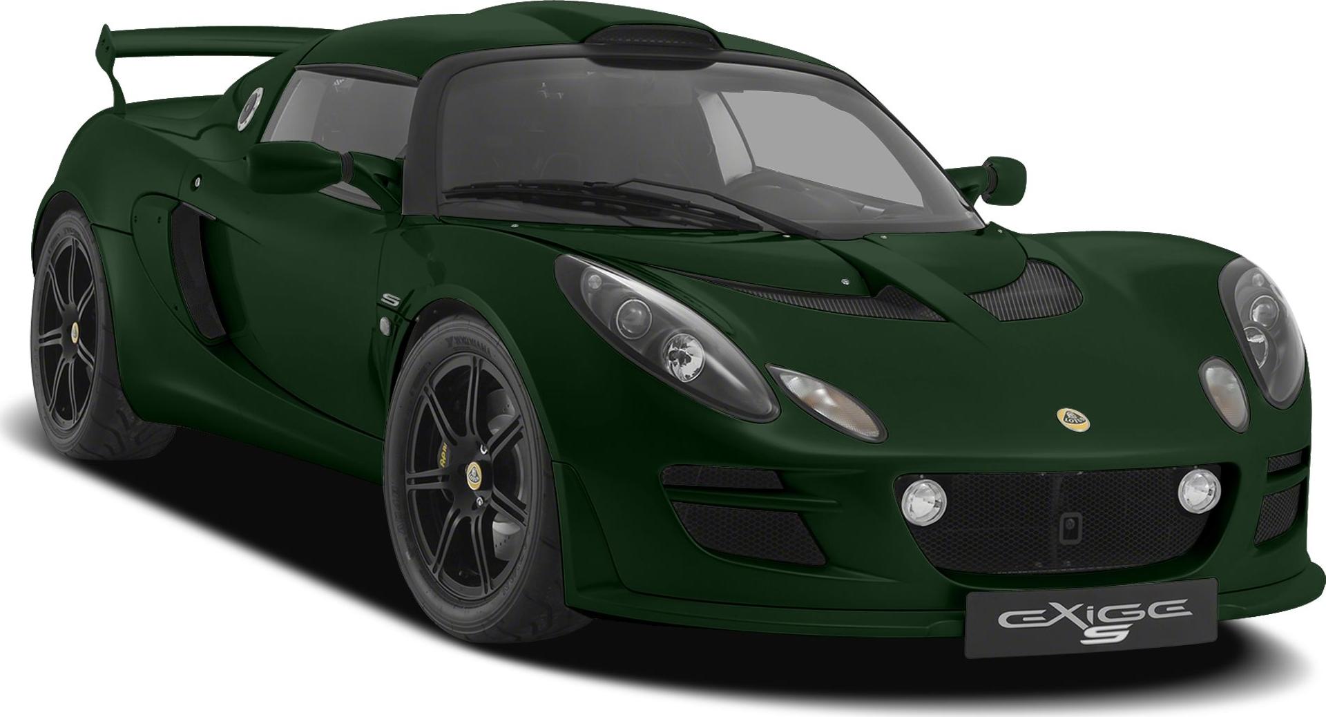 3/4 front-left view, British Racing Green