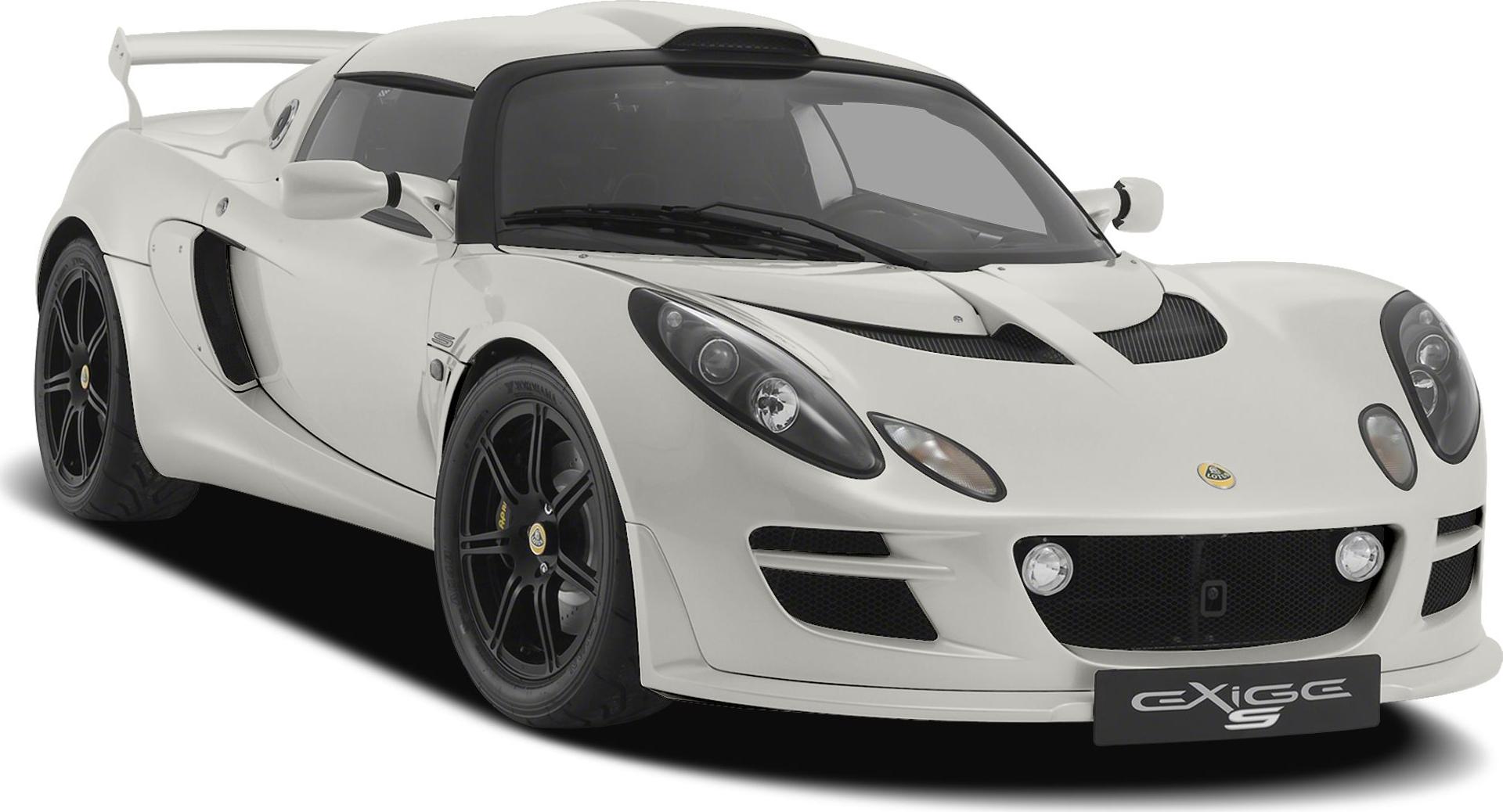 White sports coupe with aerodynamic vents and black alloy wheels