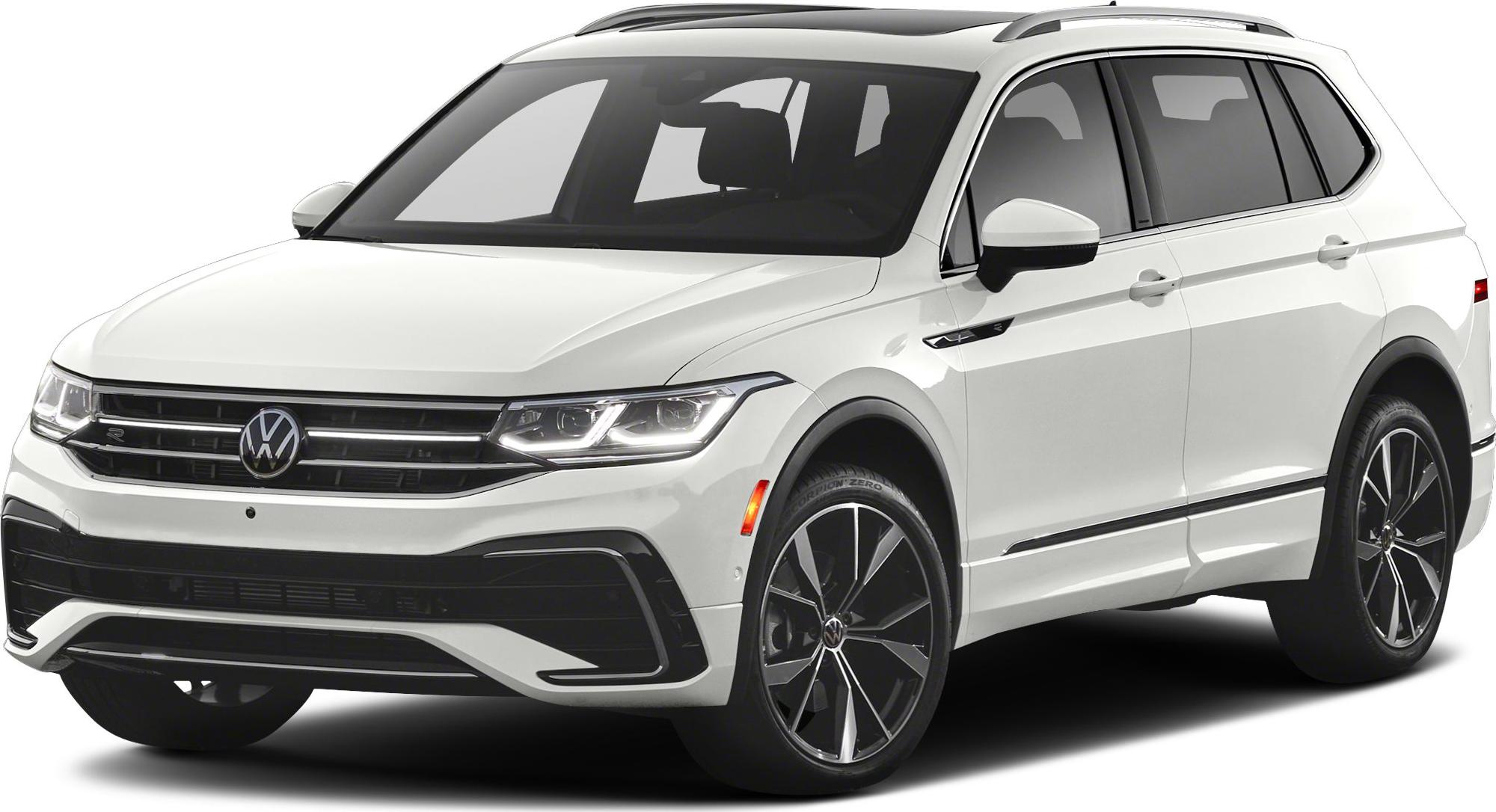 Front view, LED headlights, modern grille, white compact SUV