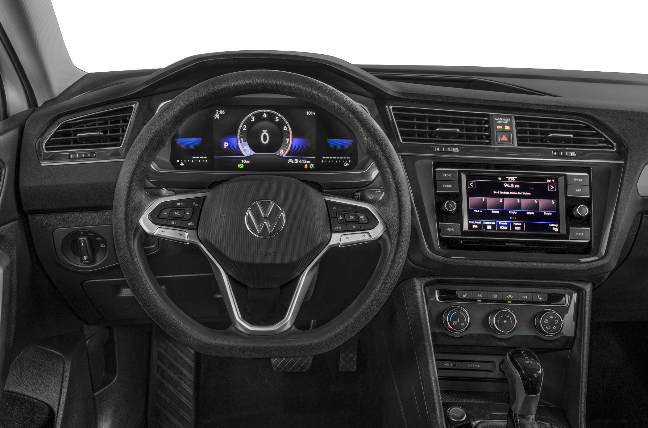 Digital dashboard and infotainment system with multifunction steering wheel