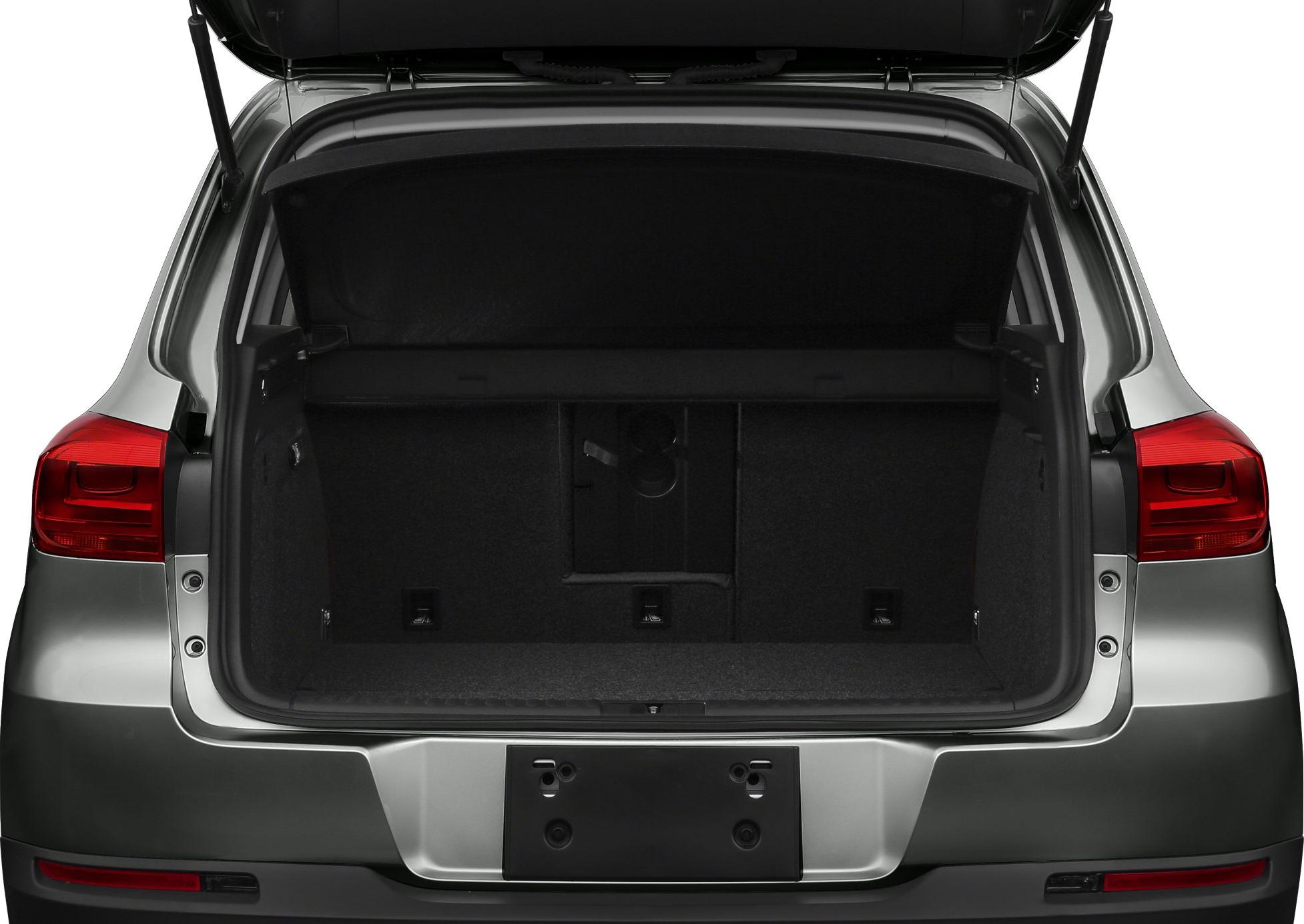 Open trunk with spacious cargo area and rear taillights.