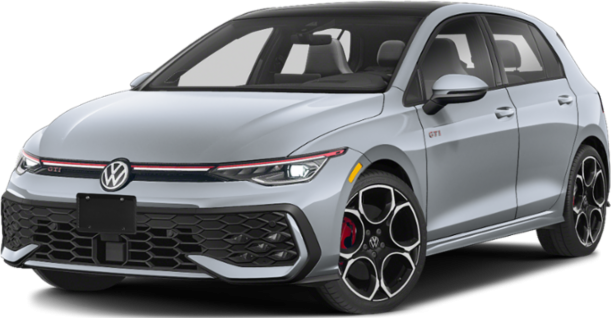 Front side view with sleek headlights and sporty alloy wheels