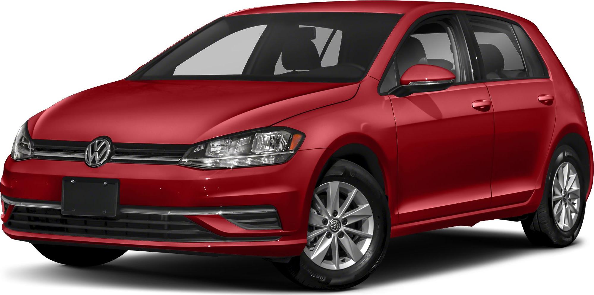 Red 3-door hatchback with detailed front headlights and alloy wheels