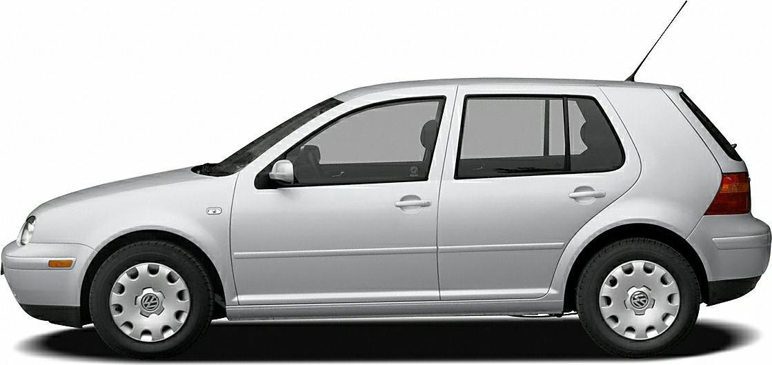 2004 Volkswagen Golf V (3-door) Side View Left