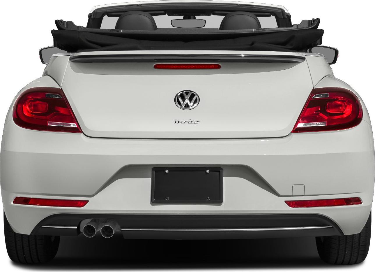 2016 Volkswagen Beetle Convertible (A5, facelift 2016) Rear View