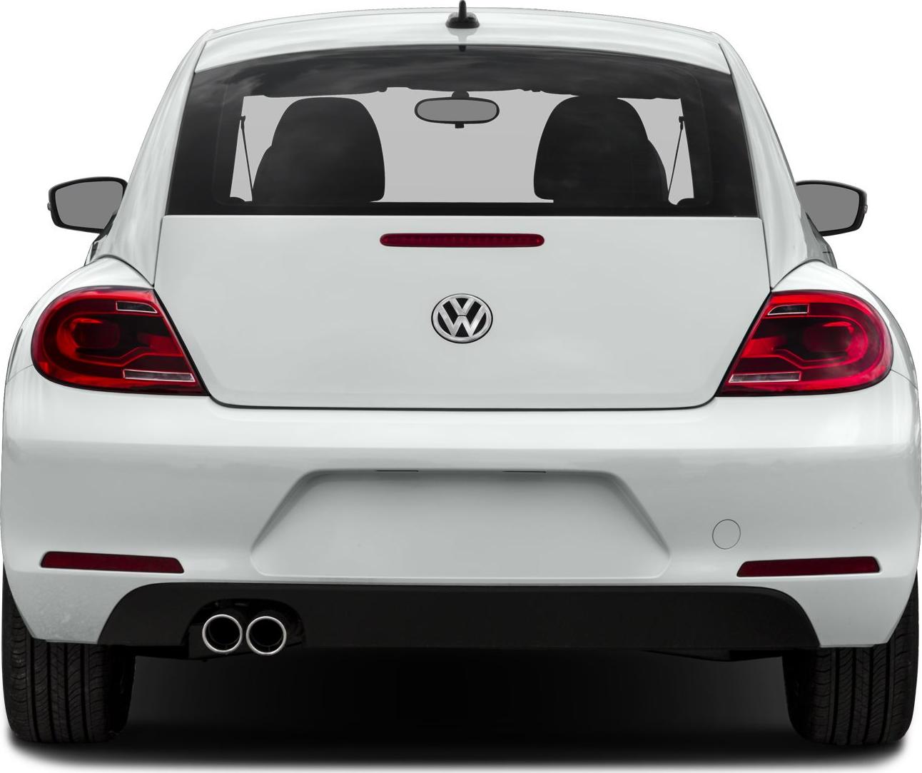 2012 Volkswagen Beetle (A5) Rear View