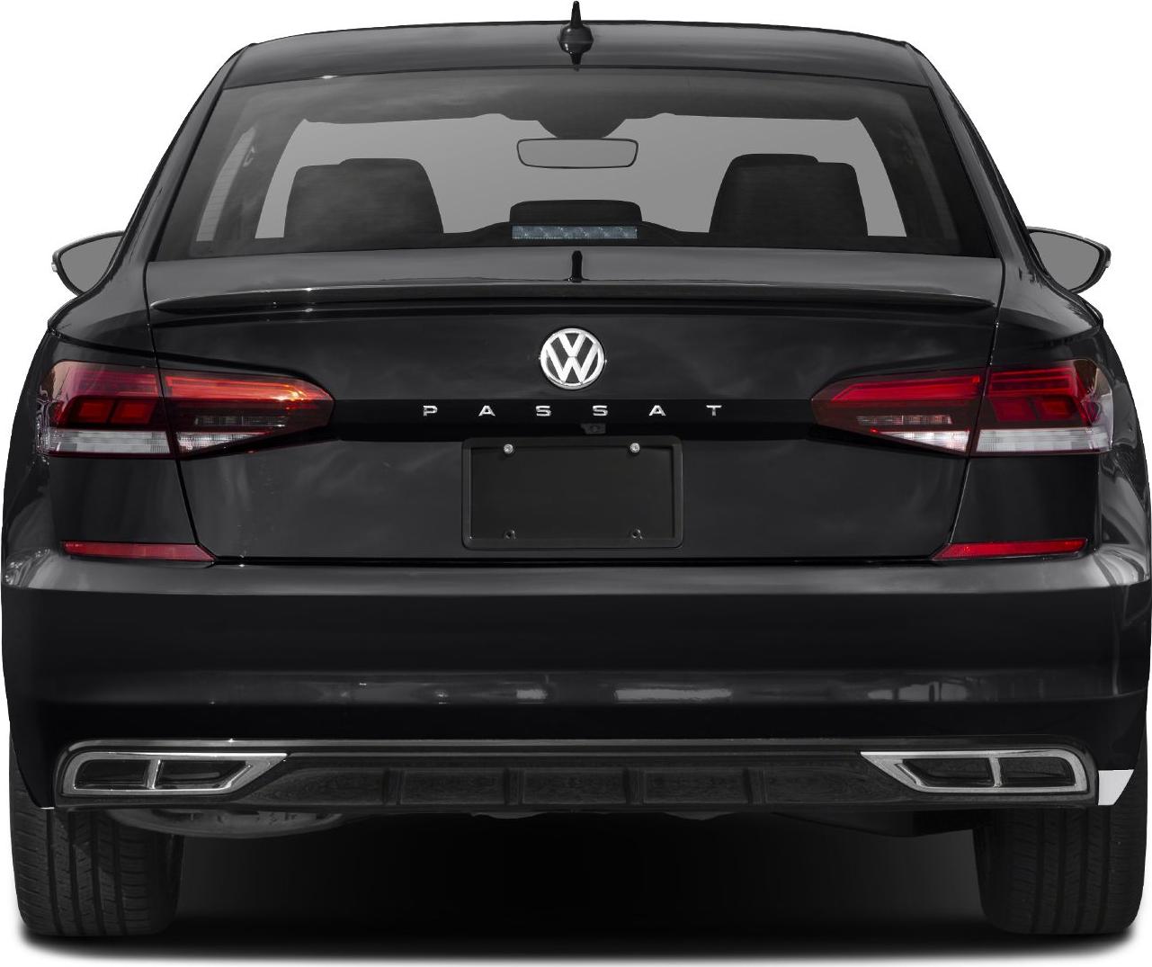 Modern facelift rear with LED taillights and integrated dual exhaust outlets