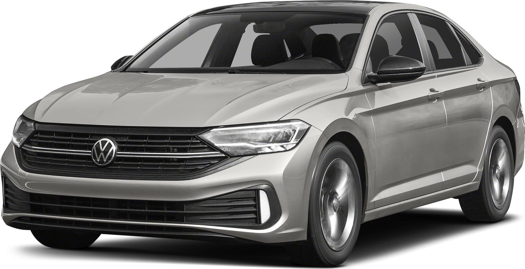 Front view with sleek grille and LED headlights