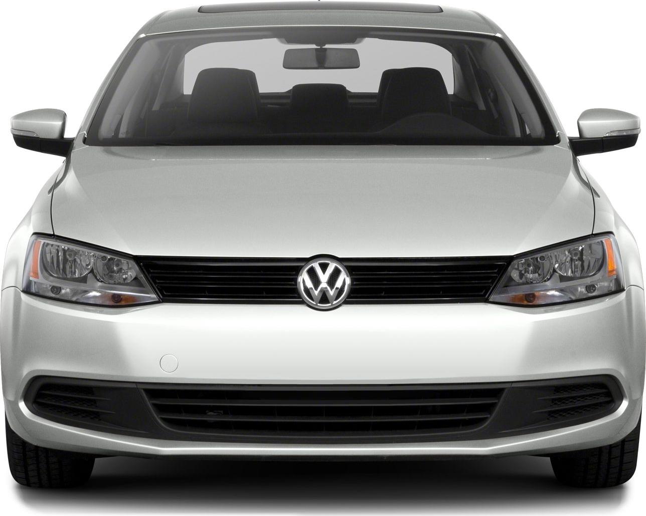 Front view with grille, headlights, and side mirrors