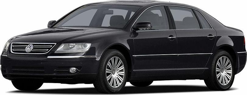 Luxury sedan black car front and side view with alloy wheels and chrome trim