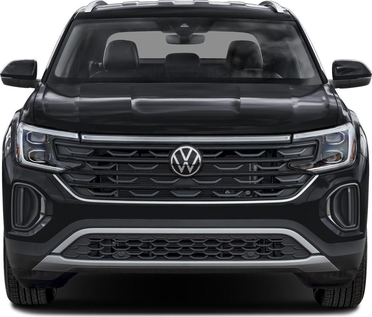 SUV front with modern grille and LED headlights