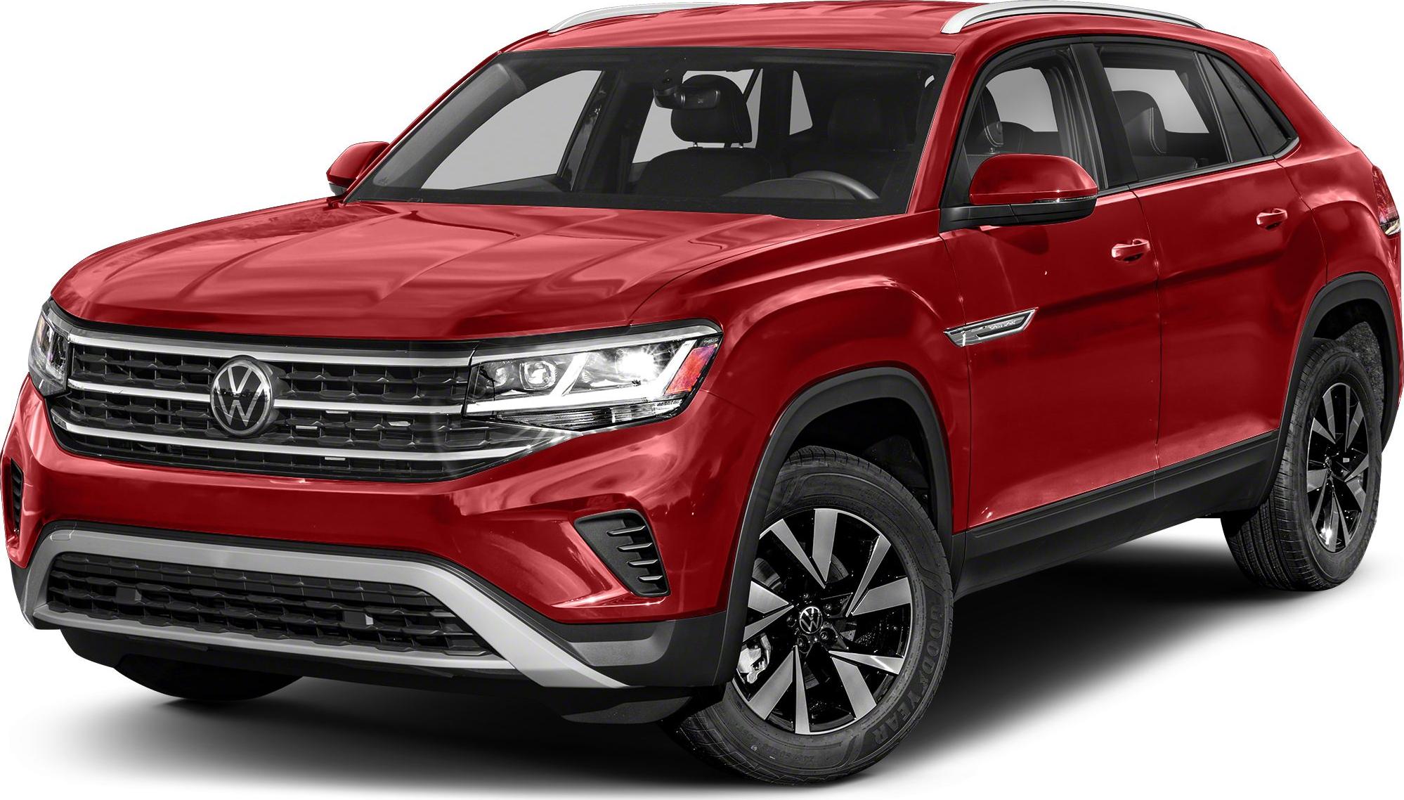 3/4 front-left view, Aurora Red Metallic