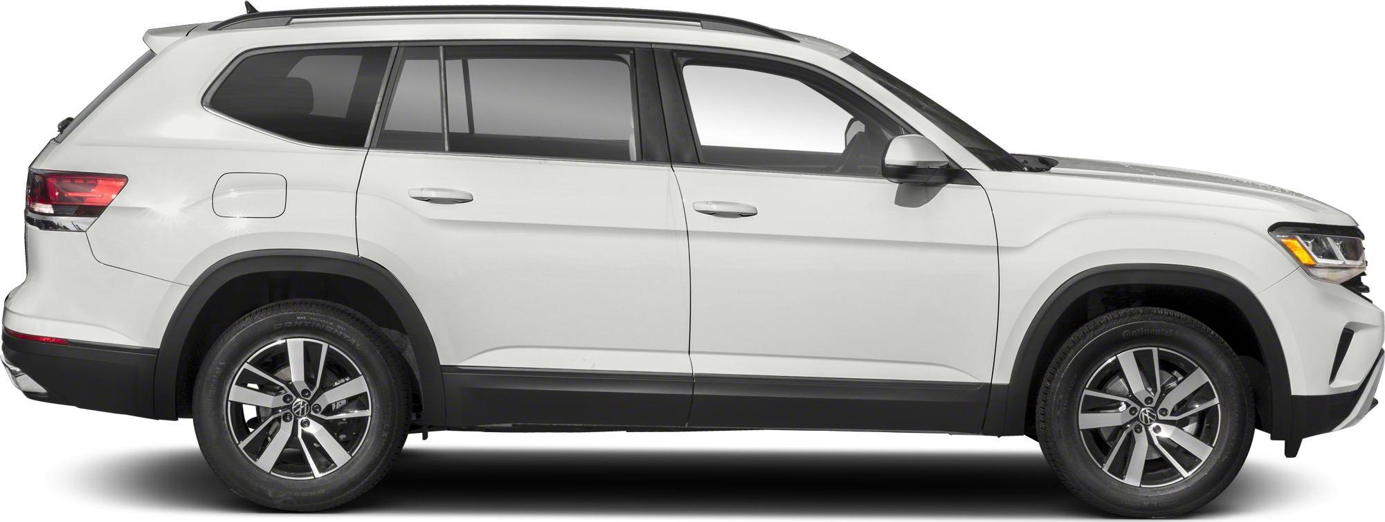 Side profile of a modern SUV with alloy wheels and tinted windows
