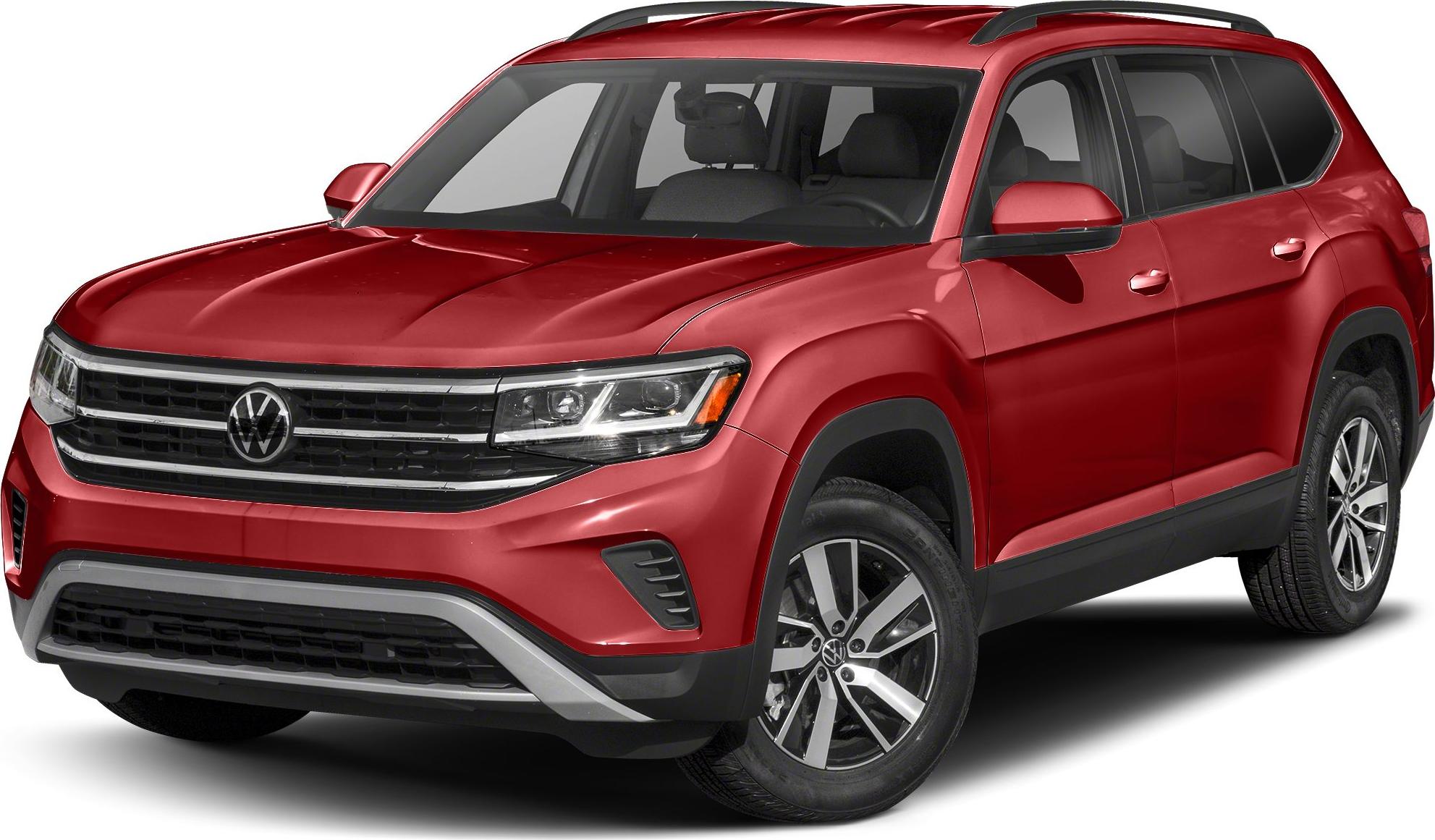 3/4 front-left view, Aurora Red Metallic