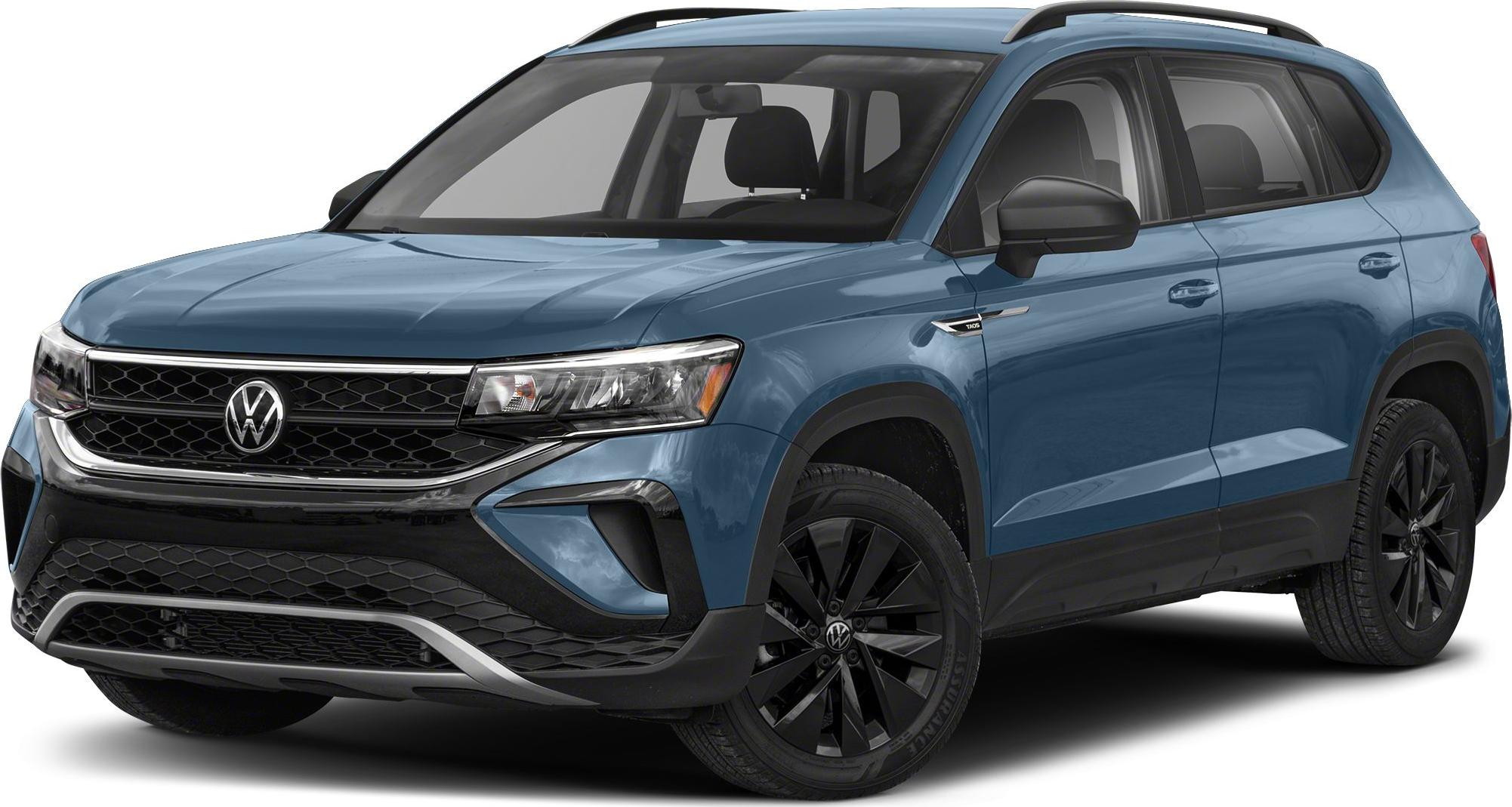 3/4 front-left view, Dusk Blue Metallic