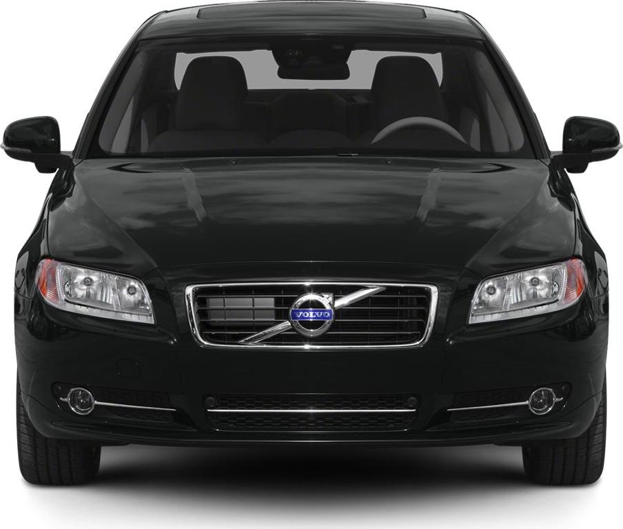 Front view of sedan showing grille, headlights, and fog lights.