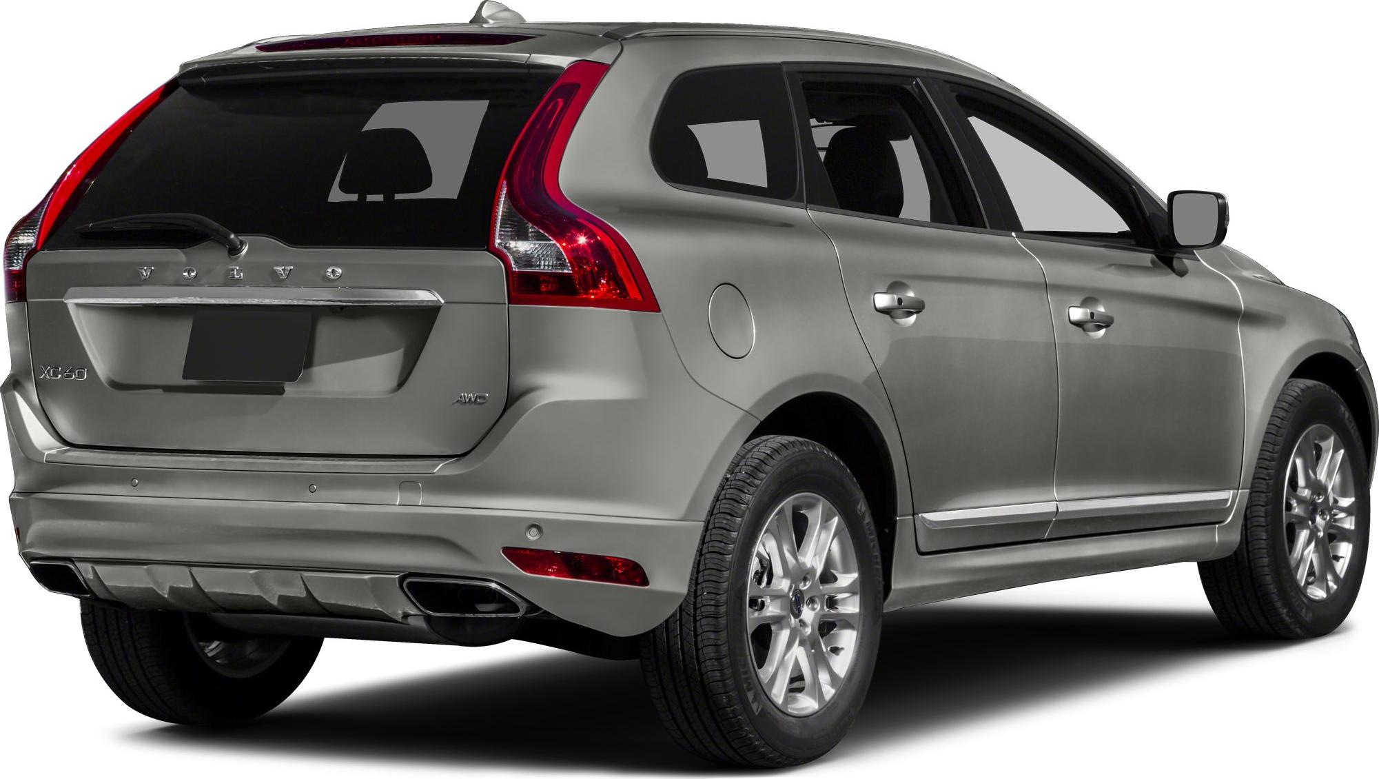 Rear and side view of a midsize SUV with distinctive tail lights and AWD badge