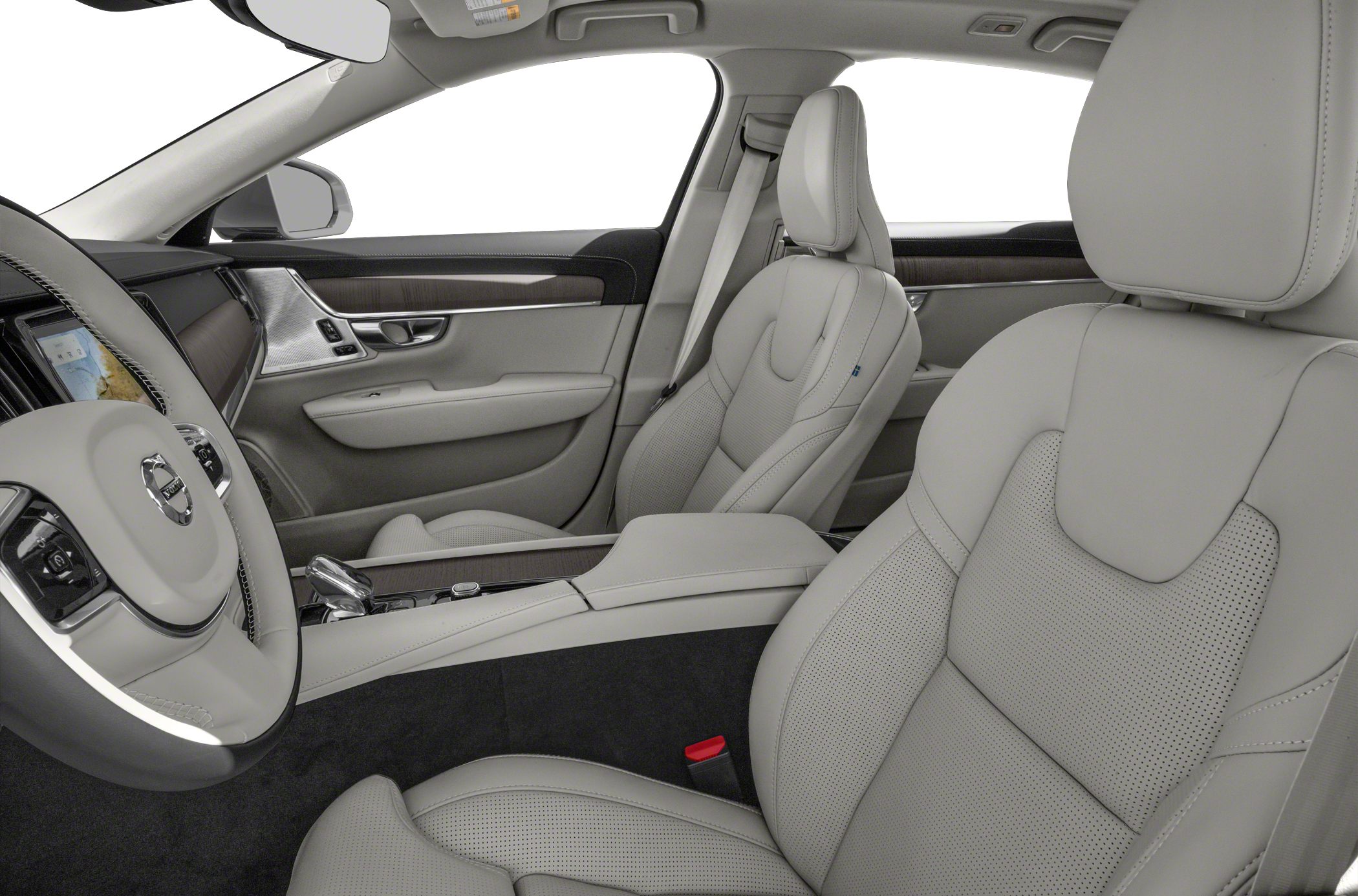 High-quality leather seats and advanced dashboard design