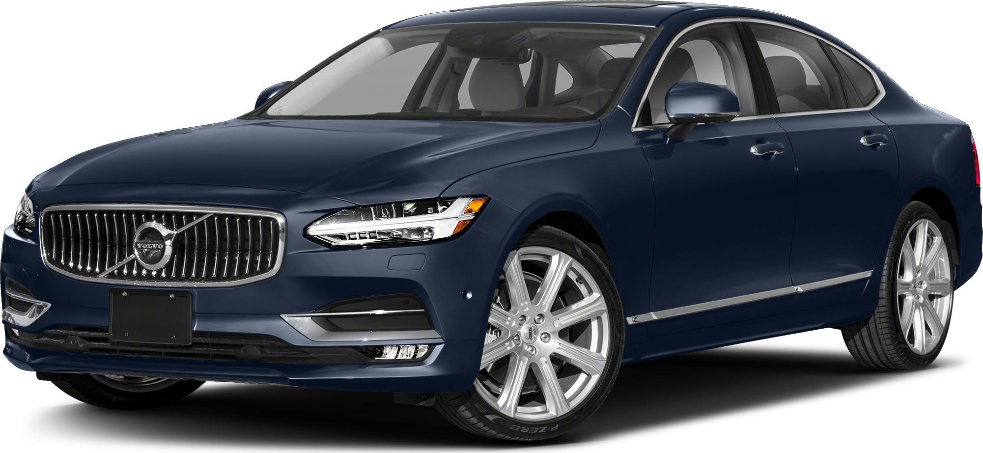 Blue sedan with alloy wheels and LED headlights