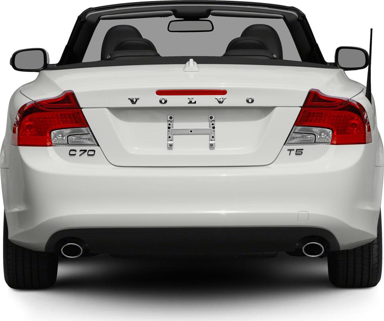 2010 Volvo C70 Coupe Cabrio II (facelift 2009) Rear View