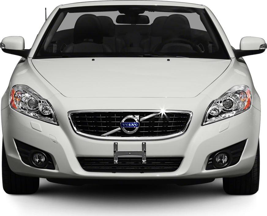Front view featuring grille, headlights, fog lights, and smooth hood design.