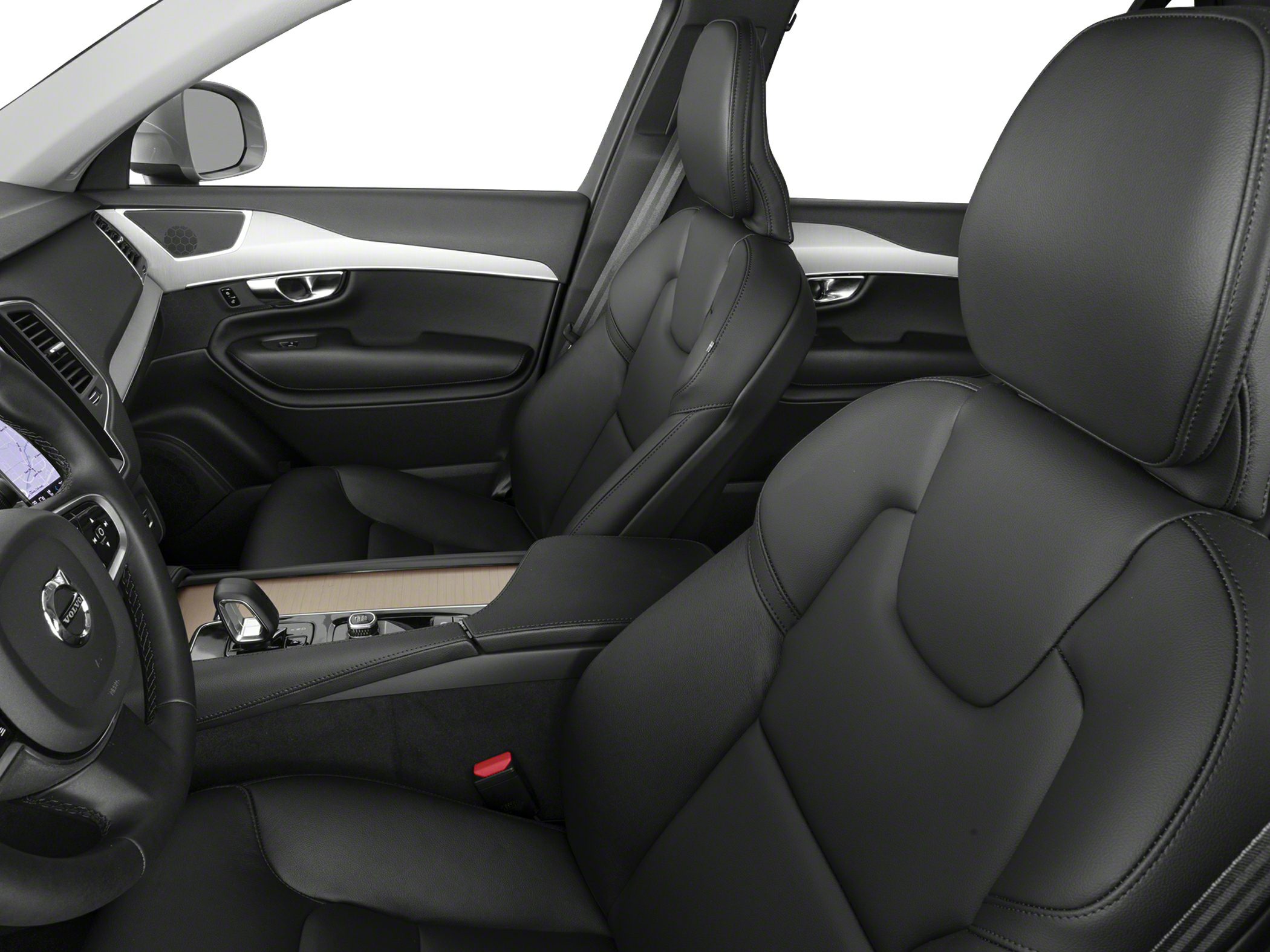 Premium leather seats and modern dashboard interior design