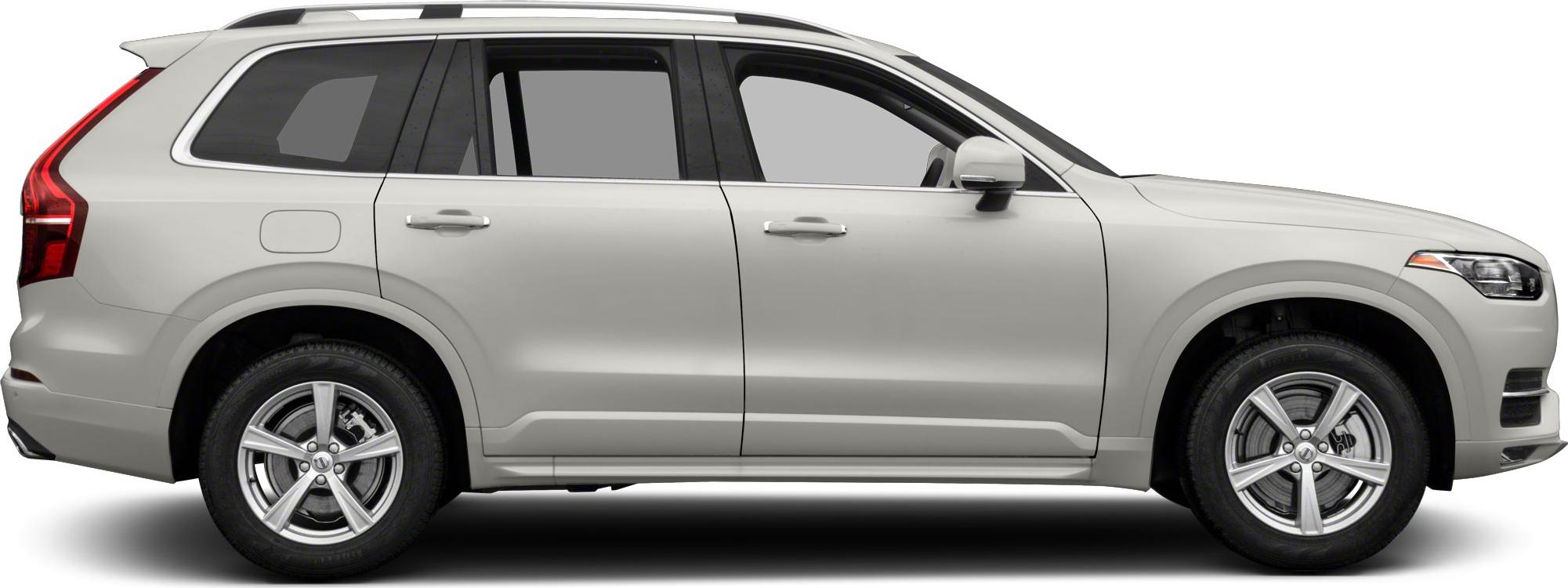 Side profile of a premium SUV with alloy wheels and sleek design