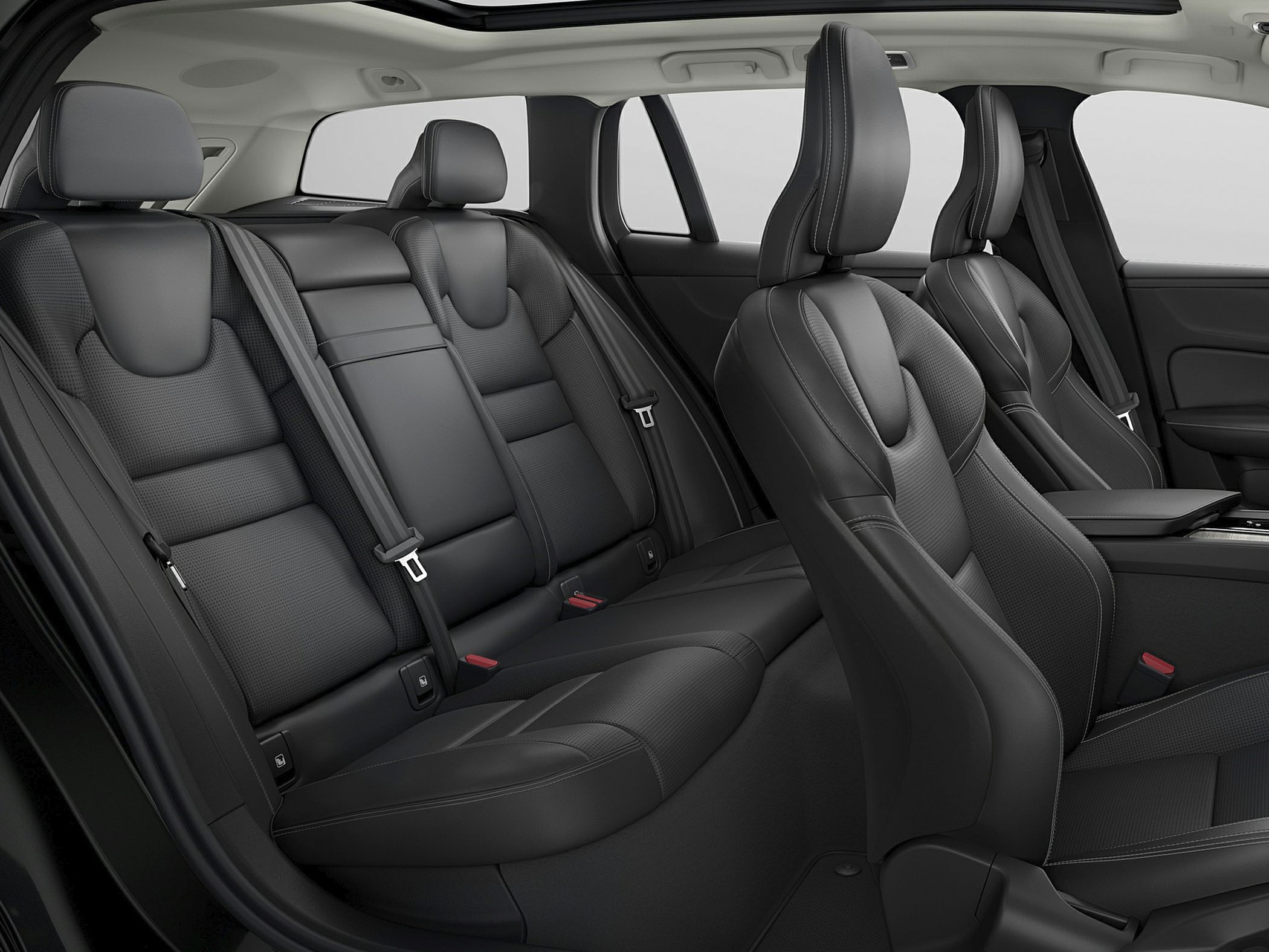 Premium leather seats and spacious cabin interior