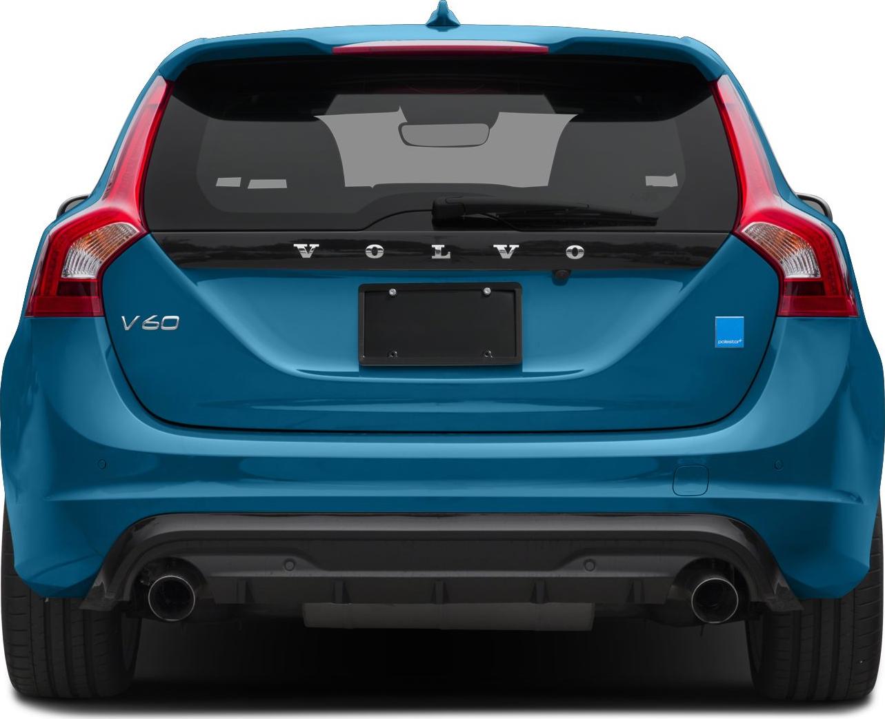 2014 Volvo V60 I (2013 facelift) Rear View