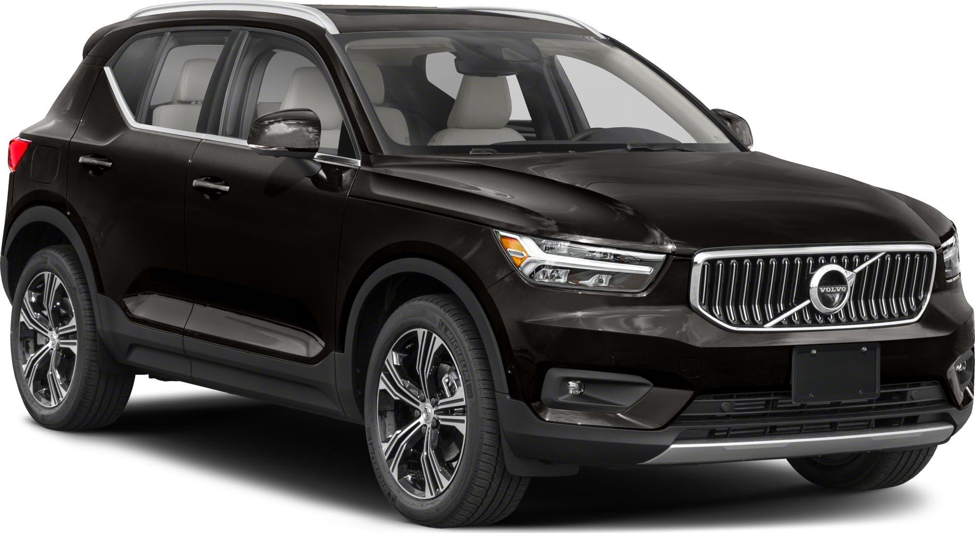 SUV with distinctive LED headlights and stylish alloy wheels