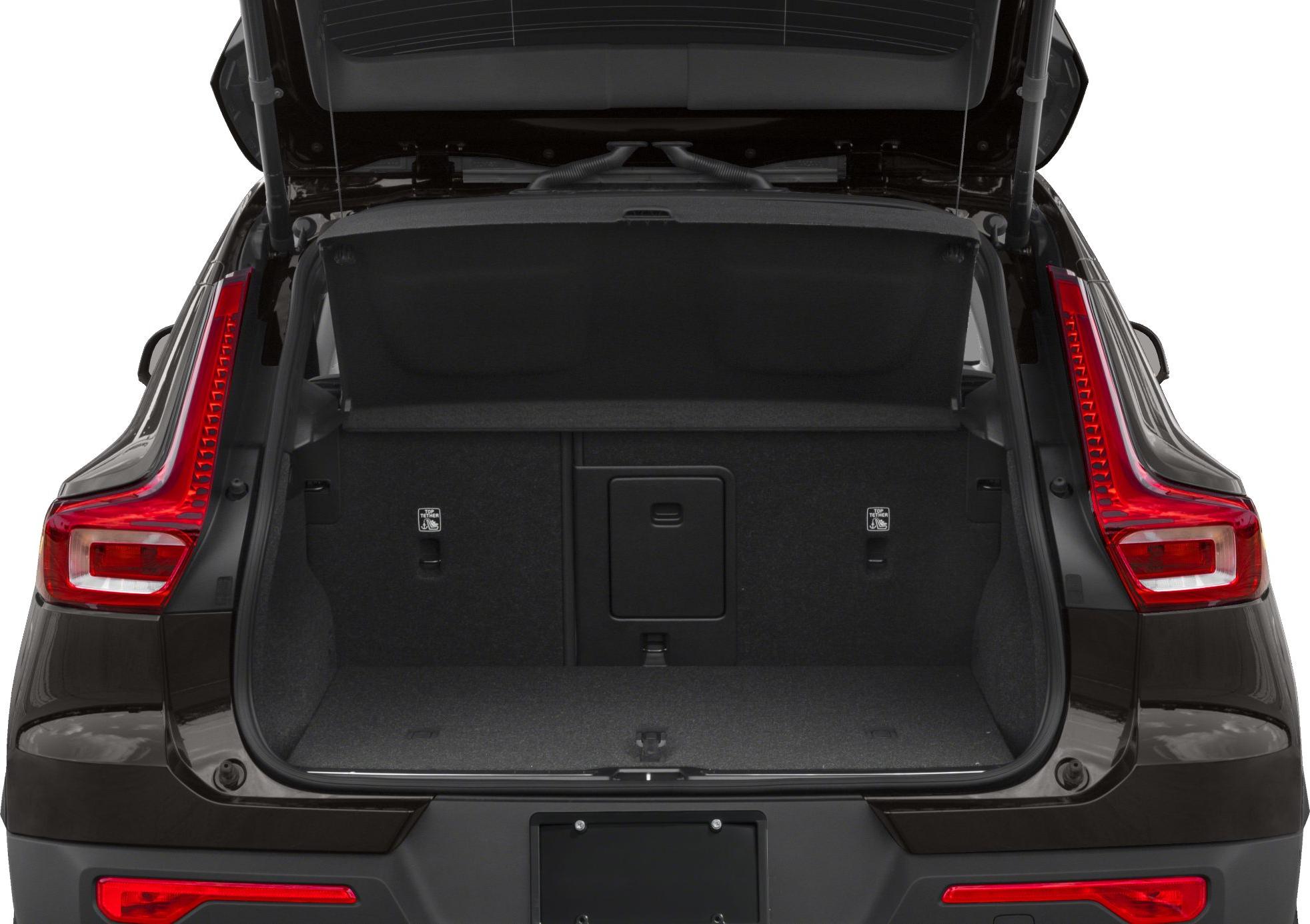 Open trunk space and LED rear tail lights