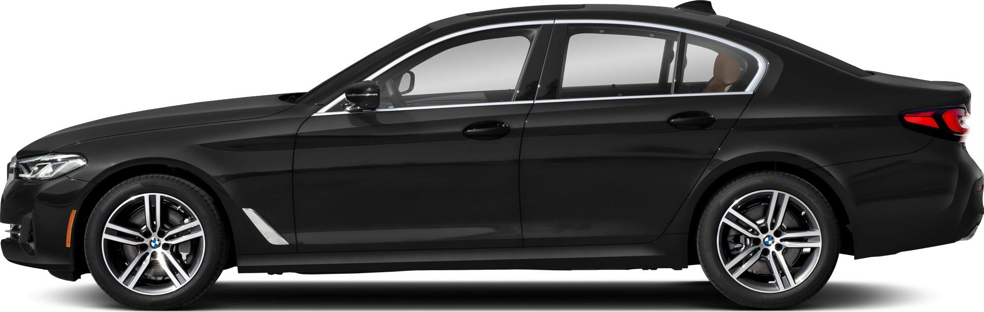 2021 BMW 5 Series Sedan (G30 LCI, facelift 2020) Side View Left