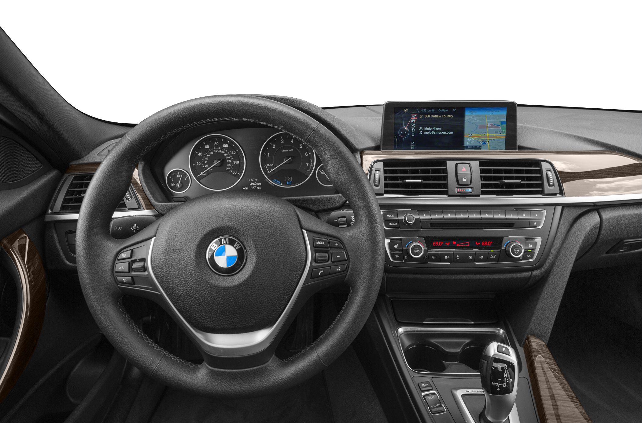 Digital dashboard and infotainment navigation with steering wheel controls