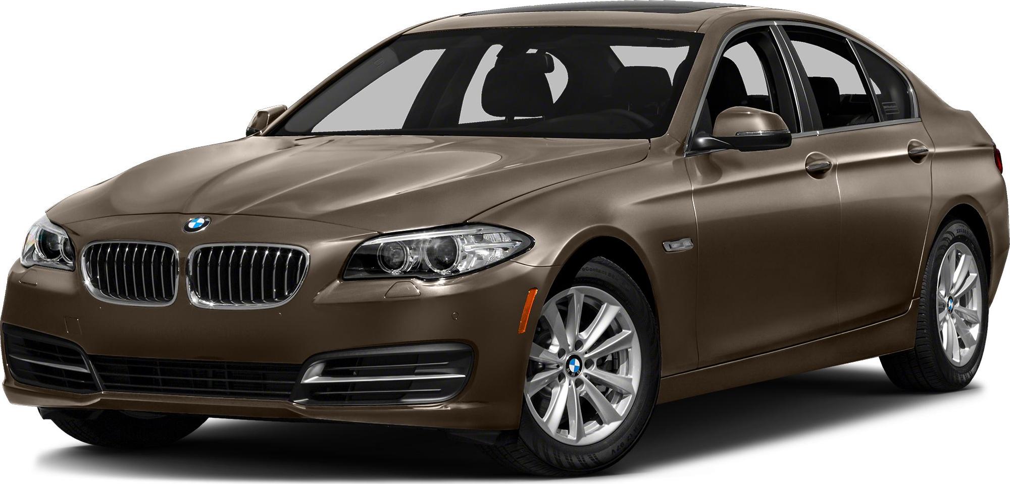 Front and side view of luxury sedan with distinct headlights and kidney grille