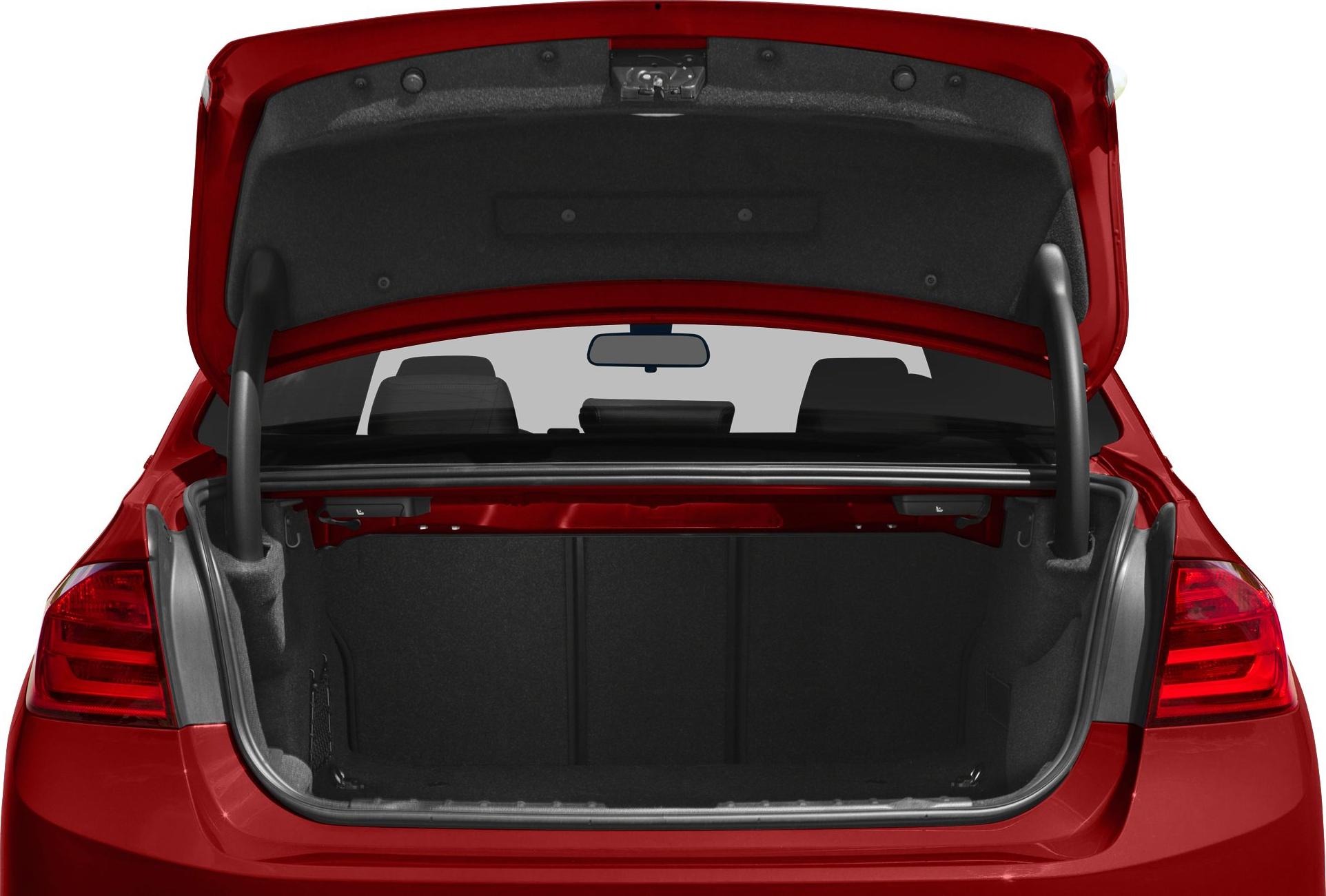 Spacious trunk with clean design and rear seat visibility