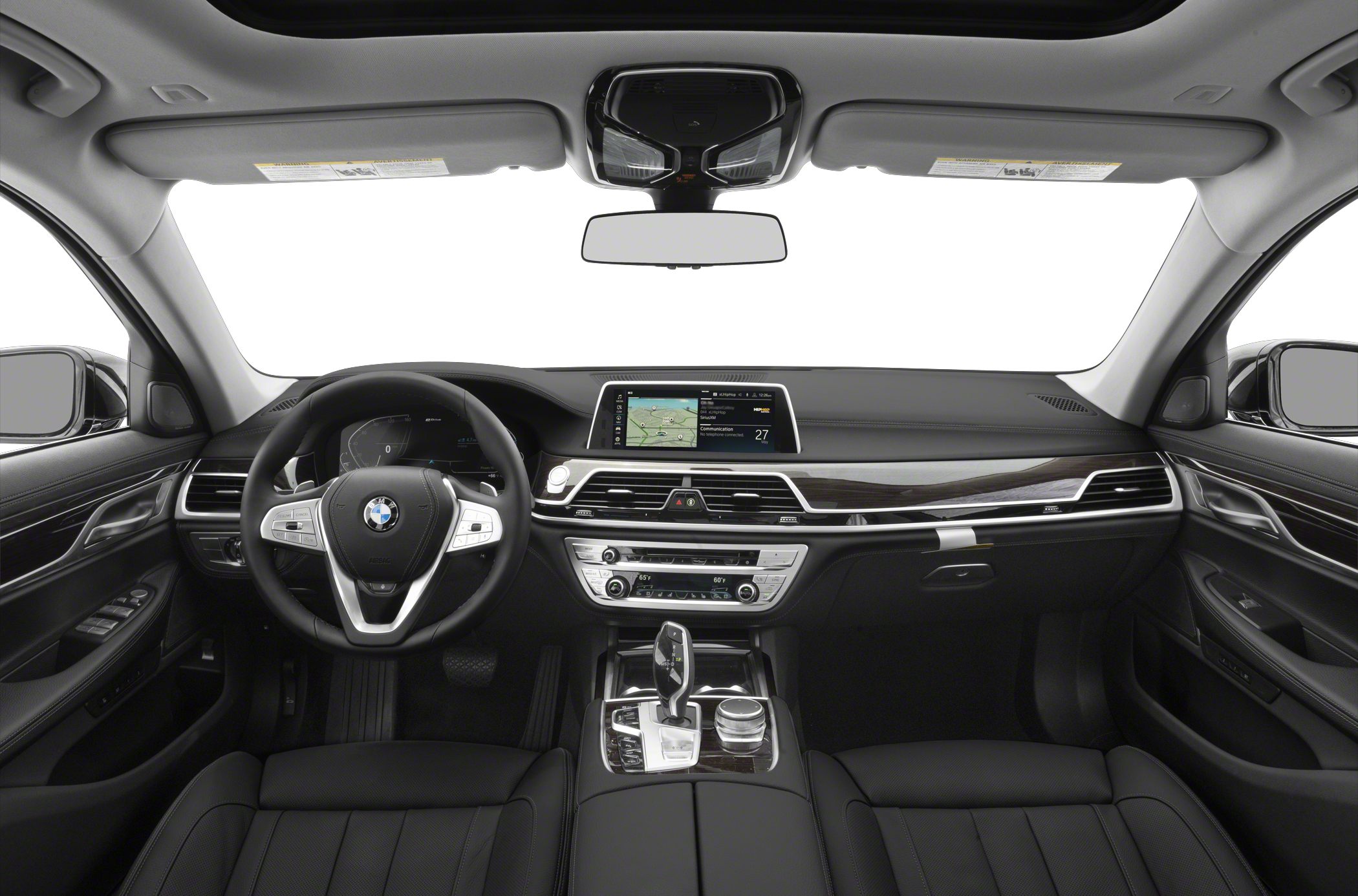 Digital dashboard, infotainment screen, steering wheel, modern center console