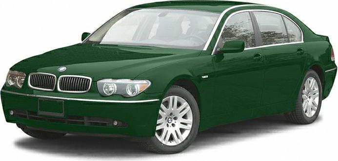 3/4 front-left view, Oxford Green Metallic