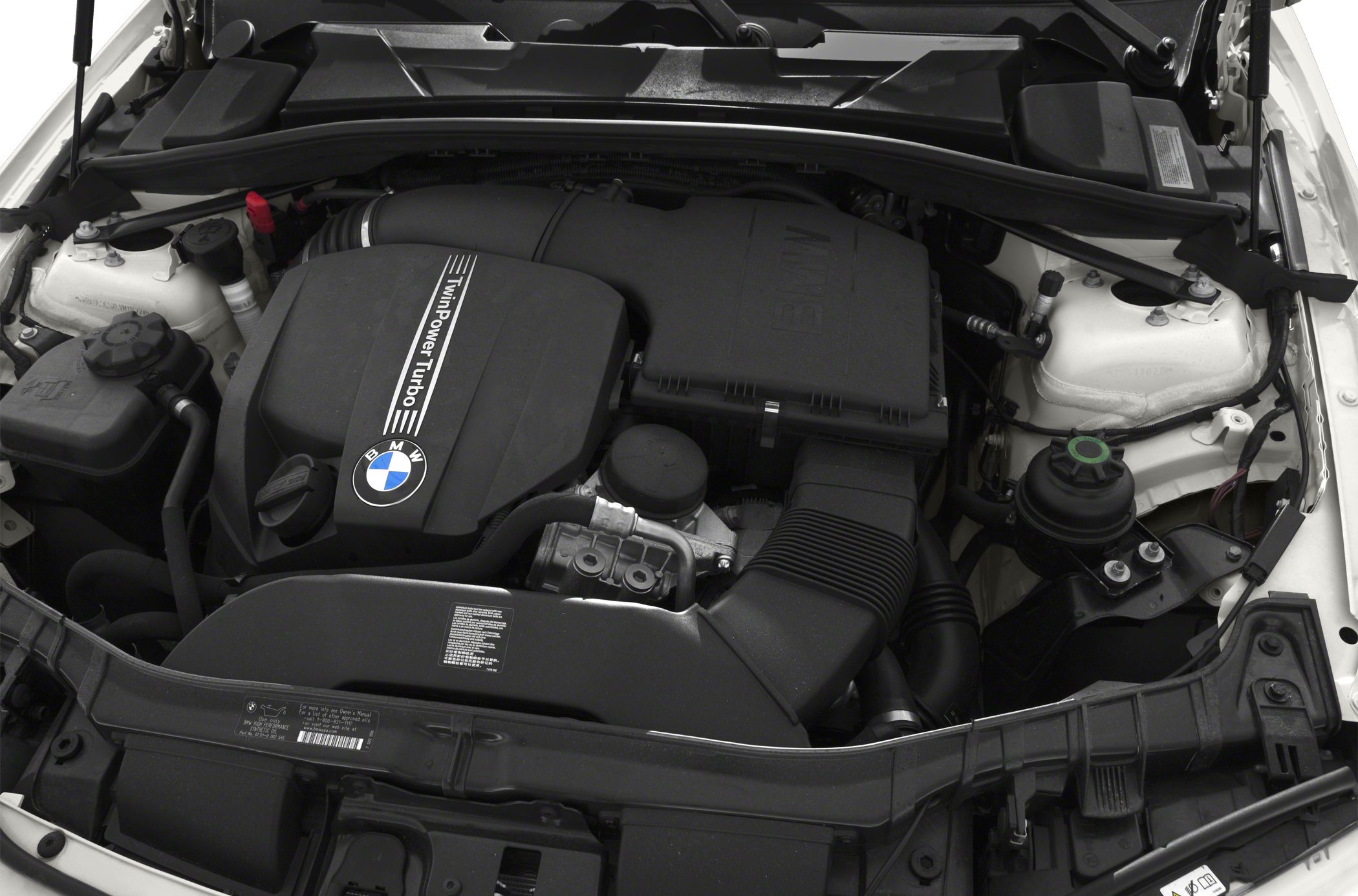 BMW TwinPower Turbo engine close-up in engine bay