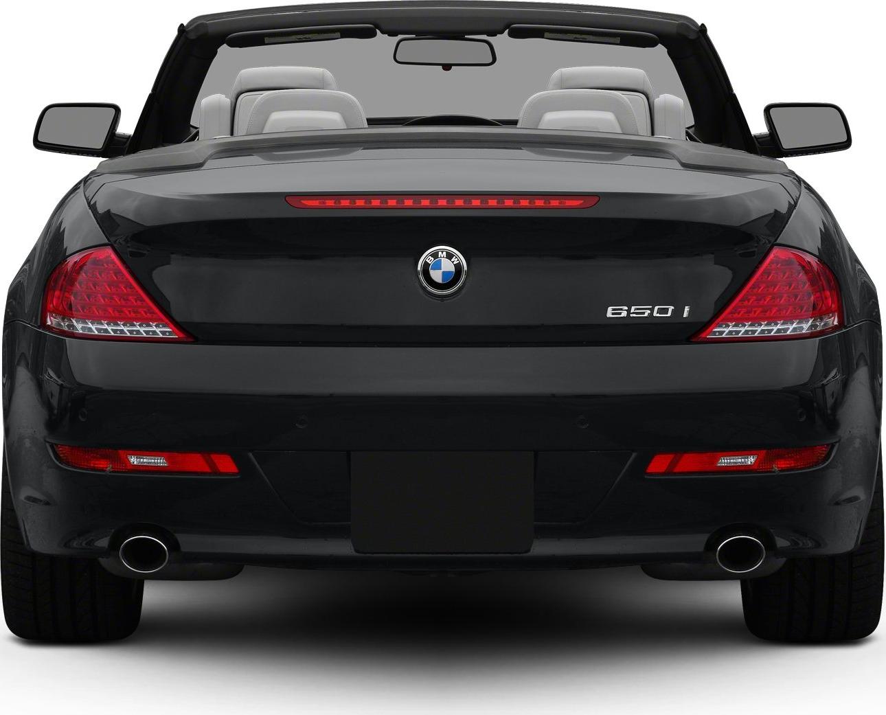 2007 BMW 6 Series Convertible (E64, facelift 2007) Rear View