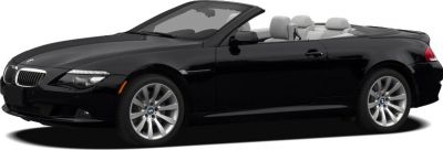 Black luxury convertible with silver rims and open soft top