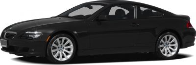 Side profile of sleek coupe with alloy wheels and aerodynamic design